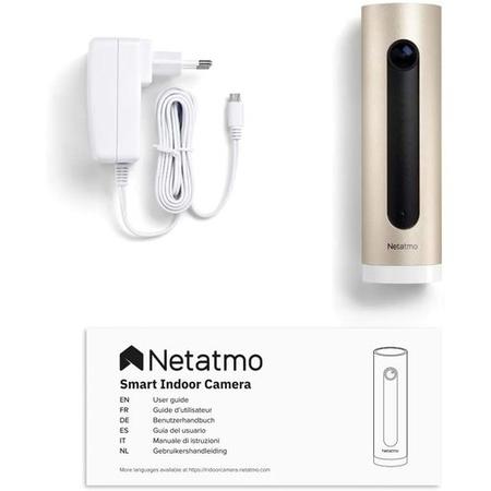 Netatmo Full 1080p HD Welcome Smart Home Cam with Face Recognition