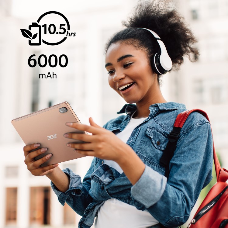 Acer Iconia M10-11 10.1" Rose Gold 64GB Wi-Fi Tablet