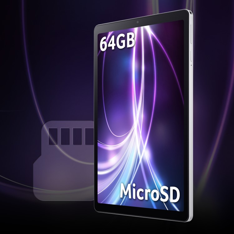 Acer Iconia A10-M1 10.1" Silver 64GB Wi-Fi Tablet