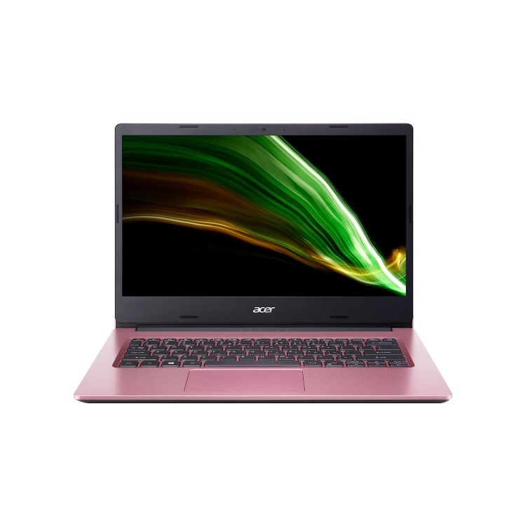Acer Aspire 1 A114-33 Intel Pentium Silver N6000 4GB 64GB 14 Inch FHD Windows 10 S Laptop - Pink  Inc Office 365 