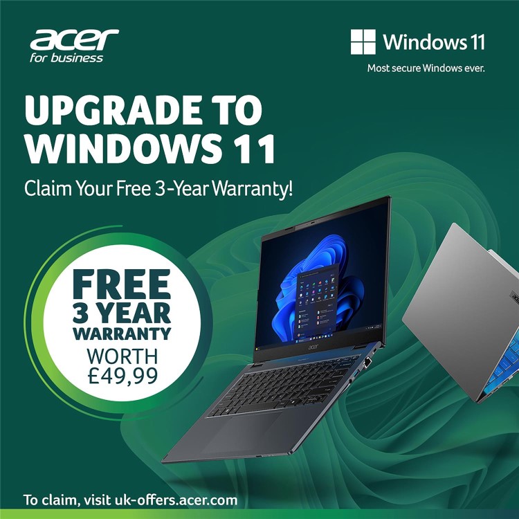 Acer TravelMate X4 Intel Core Ultra 7 16GB RAM 512GB SSD 14 Inch Windows 11 Pro Laptop