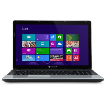 Refurbished Grade A2 Packard Bell EasyNote TE11 6GB 750GB Windows 8 Laptop in Black & Silver