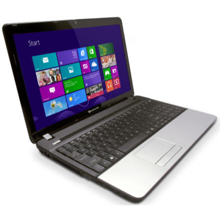 Refurbished Grade A1 Packard Bell TE11 4GB 500GB Windows 8 Laptop in Black & Silver 