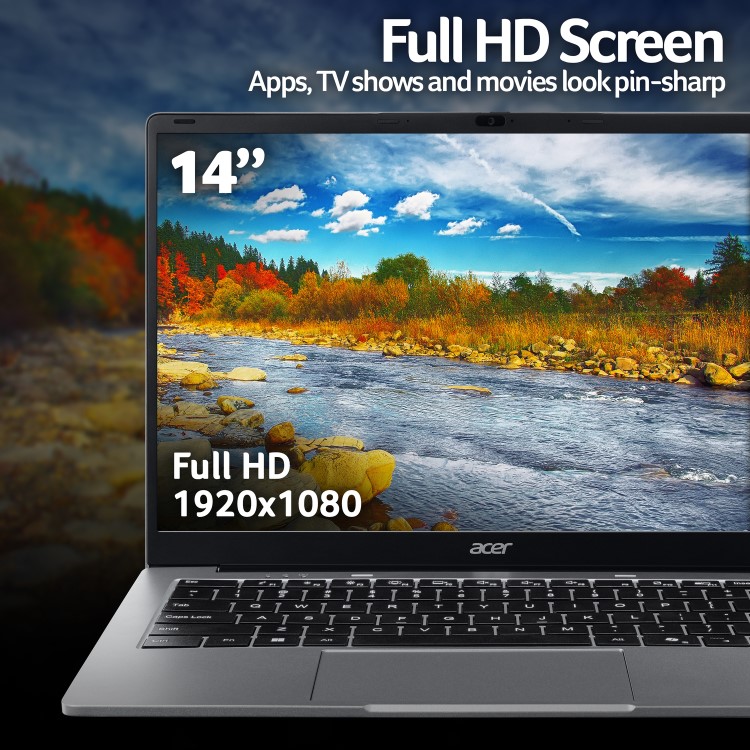 Acer Aspire Lite 14 8GB RAM 256GB SSD 14 Inch Windows 11 Laptop