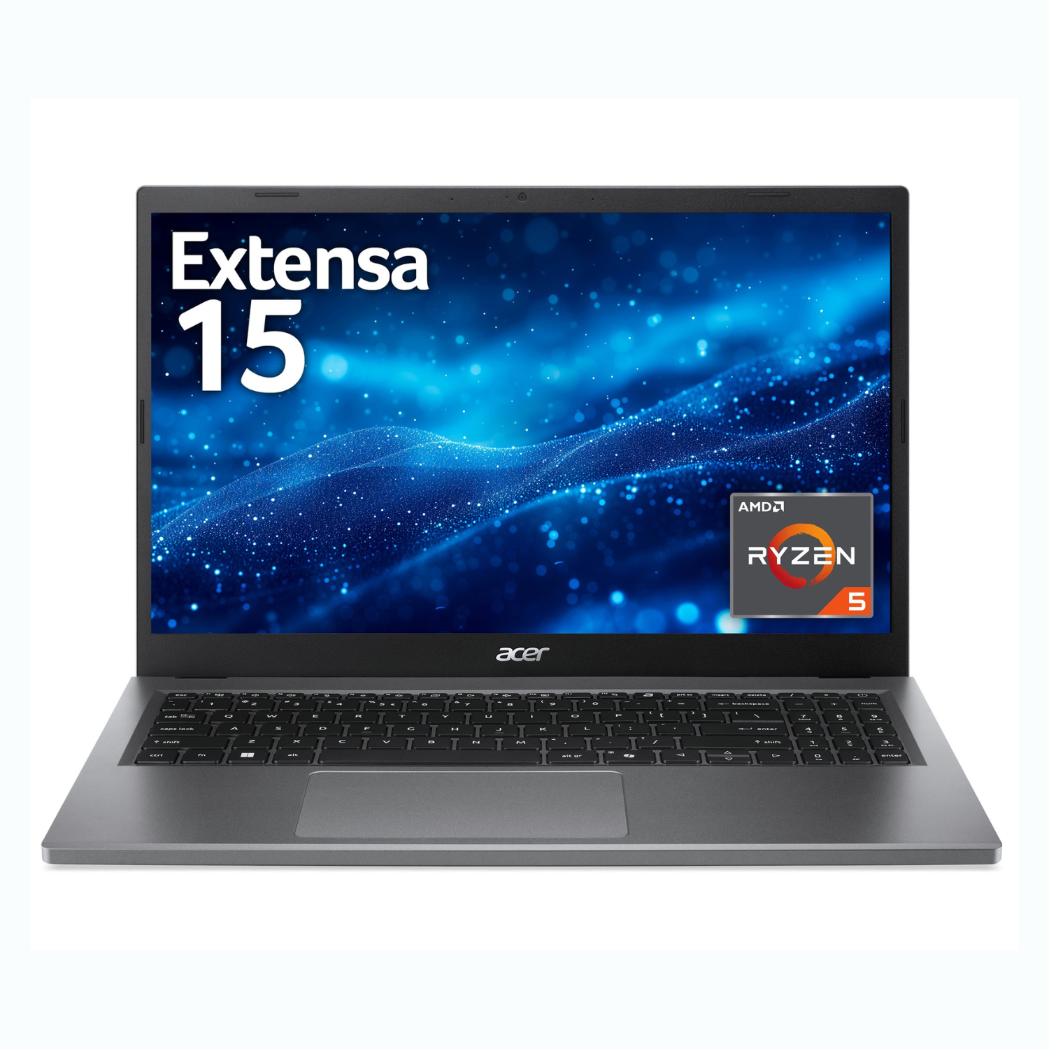 Acer Extensa 15 AMD Ryzen 5 8GB RAM 256GB SSD 15.6 Inch Windows 11 Laptop Light, Laptops Direct - NX.EJ4EK.006
