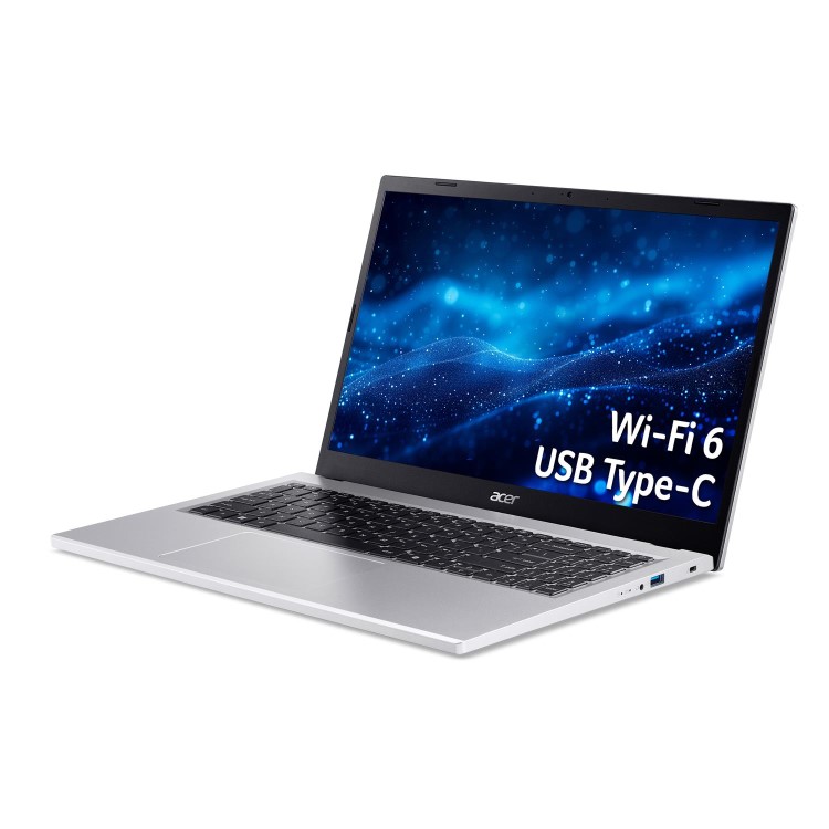 Acer Extensa 15 EX215-57 - Intel Core i5 - 13420H / up to 4.6 GHz - Win 11 Pro - UHD Graphics - 8 GB RAM - 512 GB SSD QLC - 15.6" 1920 x 1080 (Full HD) - Wi-Fi 6 - pure silver - kb