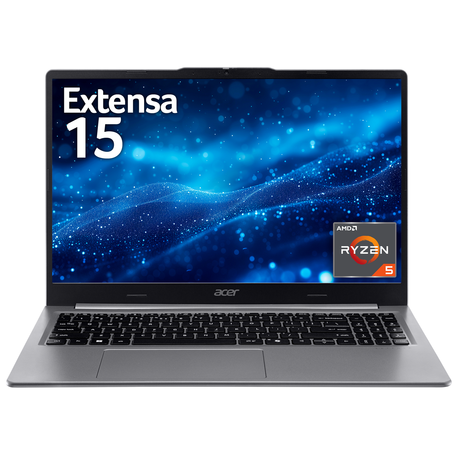 Acer Extensa AMD Ryzen 5 16 RAM 512GB SSD 15.6 Inch Windows 11 Pro Laptop Grey, Laptops Direct - NX.EKUEK.004
