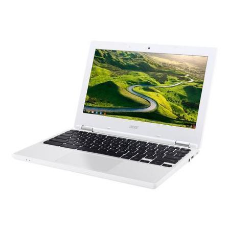 Refurbished Acer CB3-131 Celeron N2840 2GB 16GB 11.6 Inch Chromebook in White