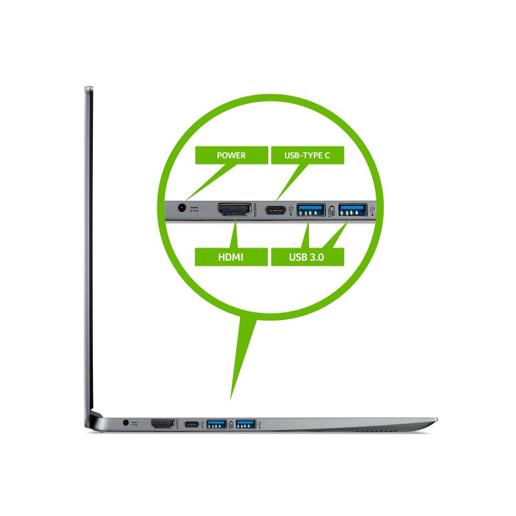 Refurbished Acer Swift 1 SF114-32 Pentium Silver N5000 4GB 128GB 14 Inch Windows 10 S Laptop 
