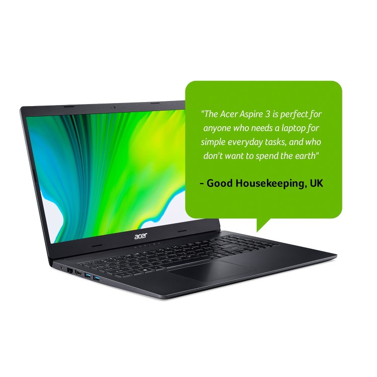 Acer Aspire 3 A315-55KG Core i3-8130U 8GB 128GB SSD 15.6 Inch GeForce MX130 Windows 10 Laptop