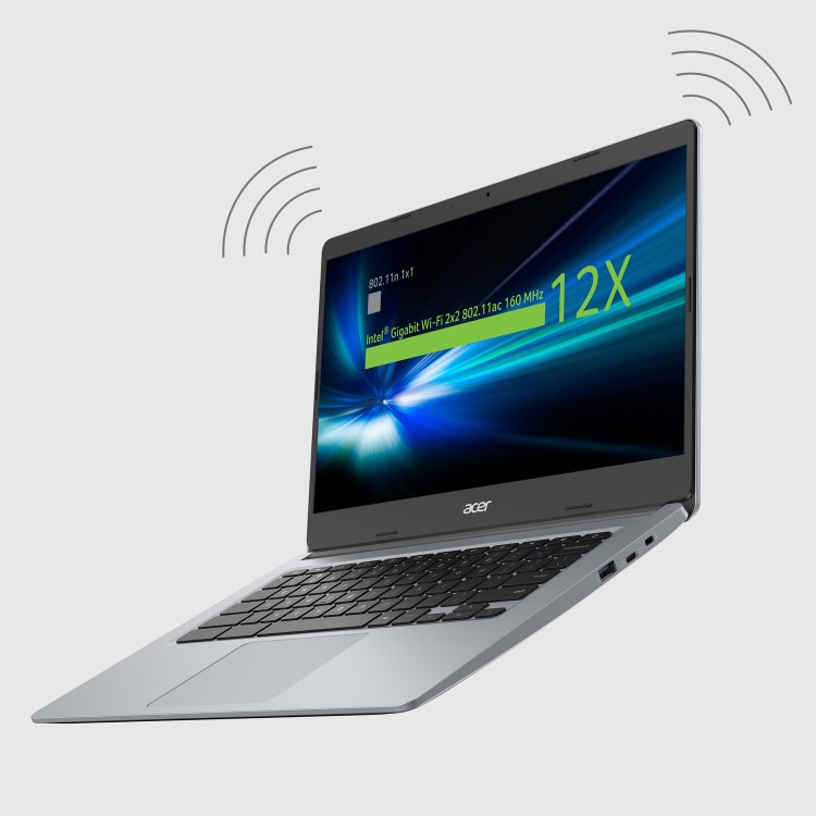 Acer Chromebook 3 Intel Celeron N4020 4GB 64GB 14 Inch Chrome OS - Silver