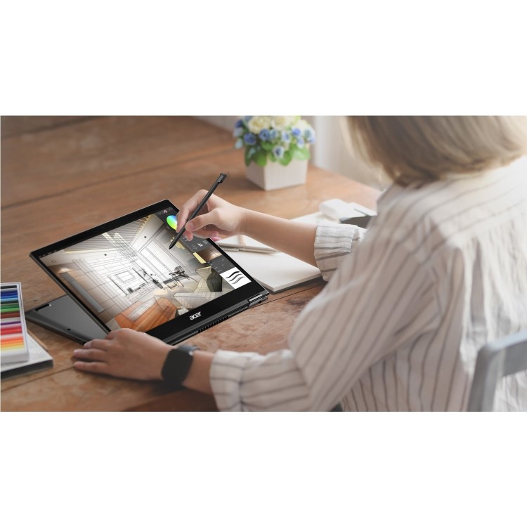 Acer Spin 5 SP513-54N Core i7-1065G7 8GB 512GB SSD 13.5 Inch Touchscreen Windows 10 2-in-1 Convertible Laptop 