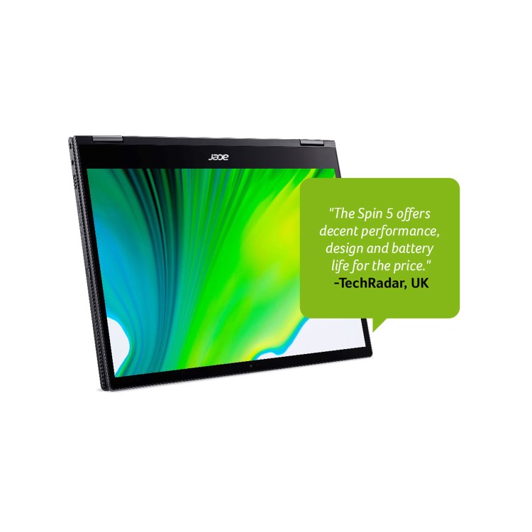 Acer Spin 5 SP513-54N Core i7-1065G7 8GB 512GB SSD 13.5 Inch Touchscreen Windows 10 2-in-1 Convertible Laptop 