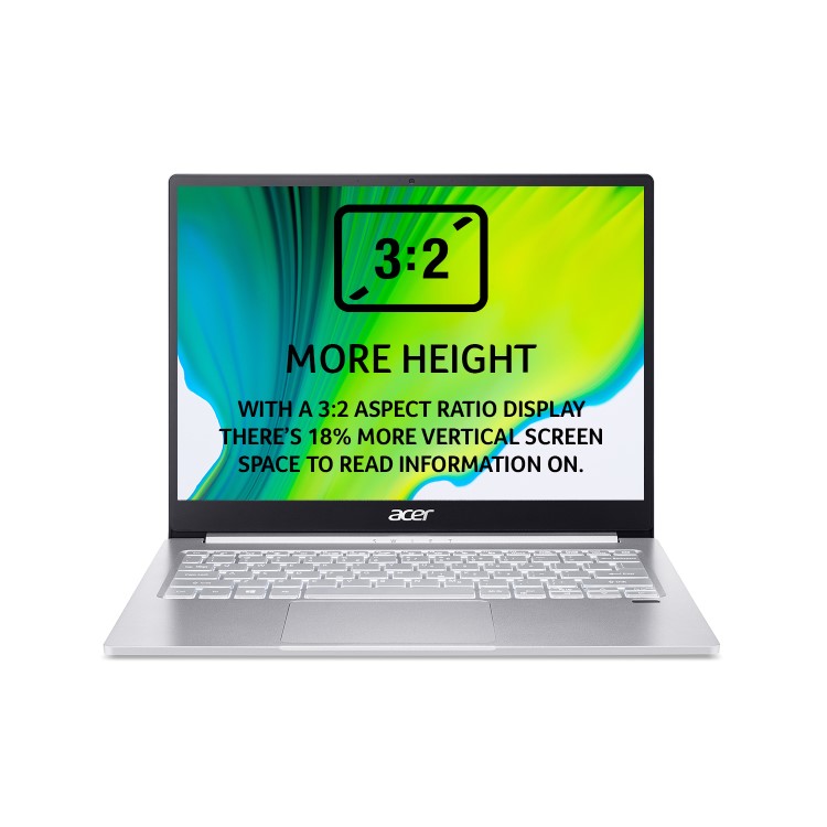 Acer Swift 3 SF313-52 Core i5-1035G4 8GB 512GB SSD 13.5 Inch Windows 10 Laptop