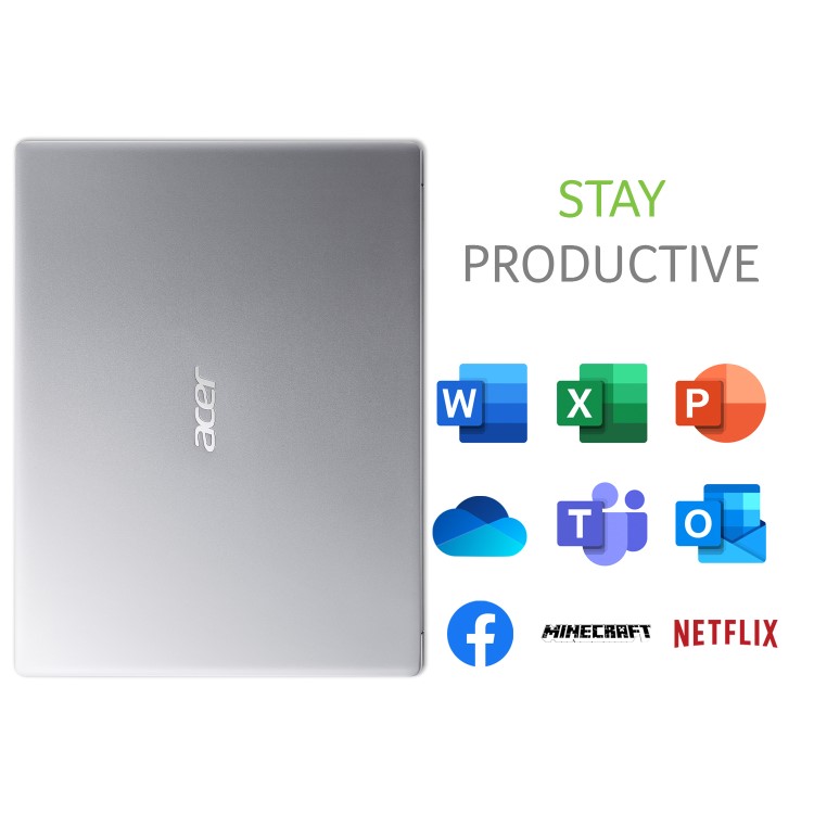 Acer Swift 3 SF313-52 Core i7-1065G7 8GB 512GB SSD 13.5 Inch QHD Windows 10 Laptop 