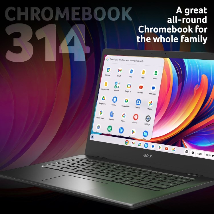 Acer 314 Intel Celeron 4GB RAM SSD 14 Inch Chromebook
