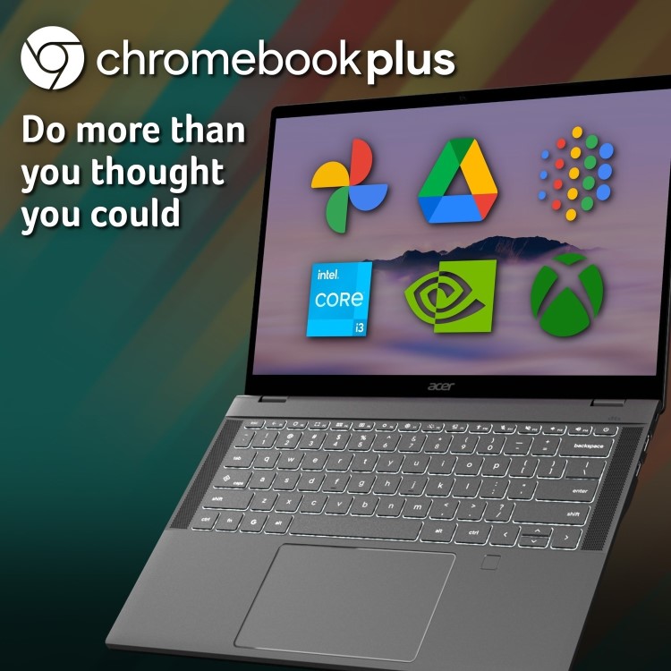 Acer Plus 514 Intel Core 5 8GB RAM 512GB eMMC 14 Inch Chromebook
