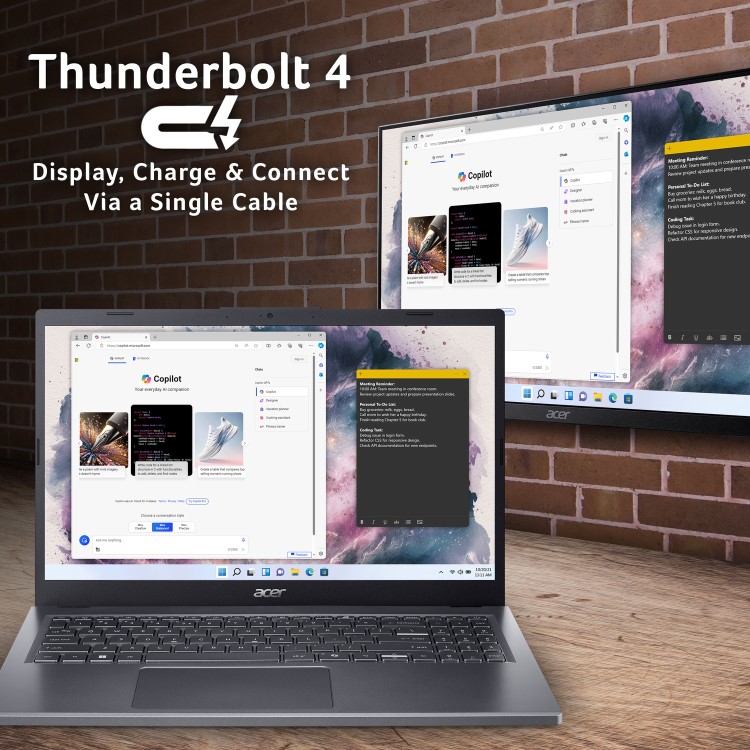 Acer Aspire 15 Intel Core i5 16GB RAM 512GB SSD 15.6 Inch Windows 11 Laptop