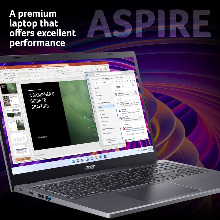 Acer Aspire 15 Intel Core i7 16GB RAM 512GB SSD 15.6 Inch Windows 11 Laptop