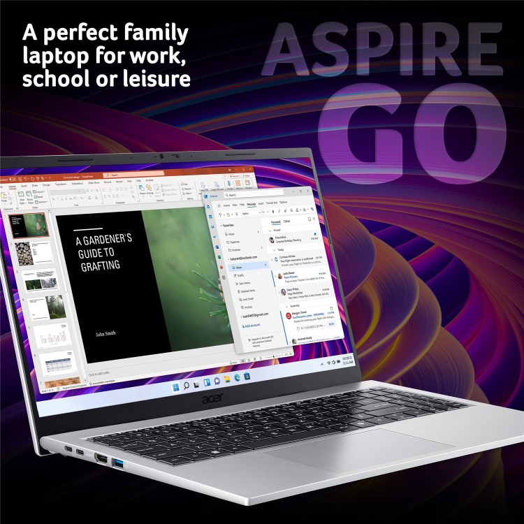 Acer Aspire Go 15 AG15-44P AMD Ryzen 3 8GB RAM 512GB SSD 15.6 Inch Windows 11 Laptop