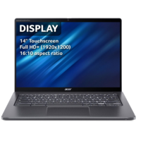 Acer Chromebook Spin 714 Intel Core i5 8GB RAM 256GB eMMc 14 Inch Chromebook Acer Chromebook Spin 714 Intel Core i5 8GB RAM 256GB eMMc 14 Inch Chromebook