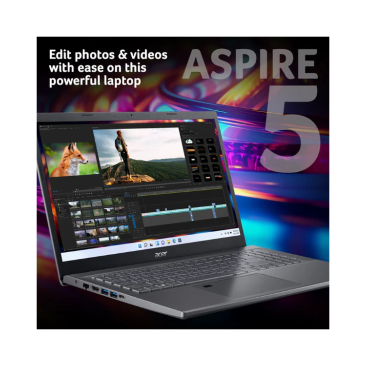 Refurbished Acer Aspire 5 A515-57G Core i5-1235U 8GB 512GB RTX 2050 15.6 Inch Windows 11 Gaming Laptop