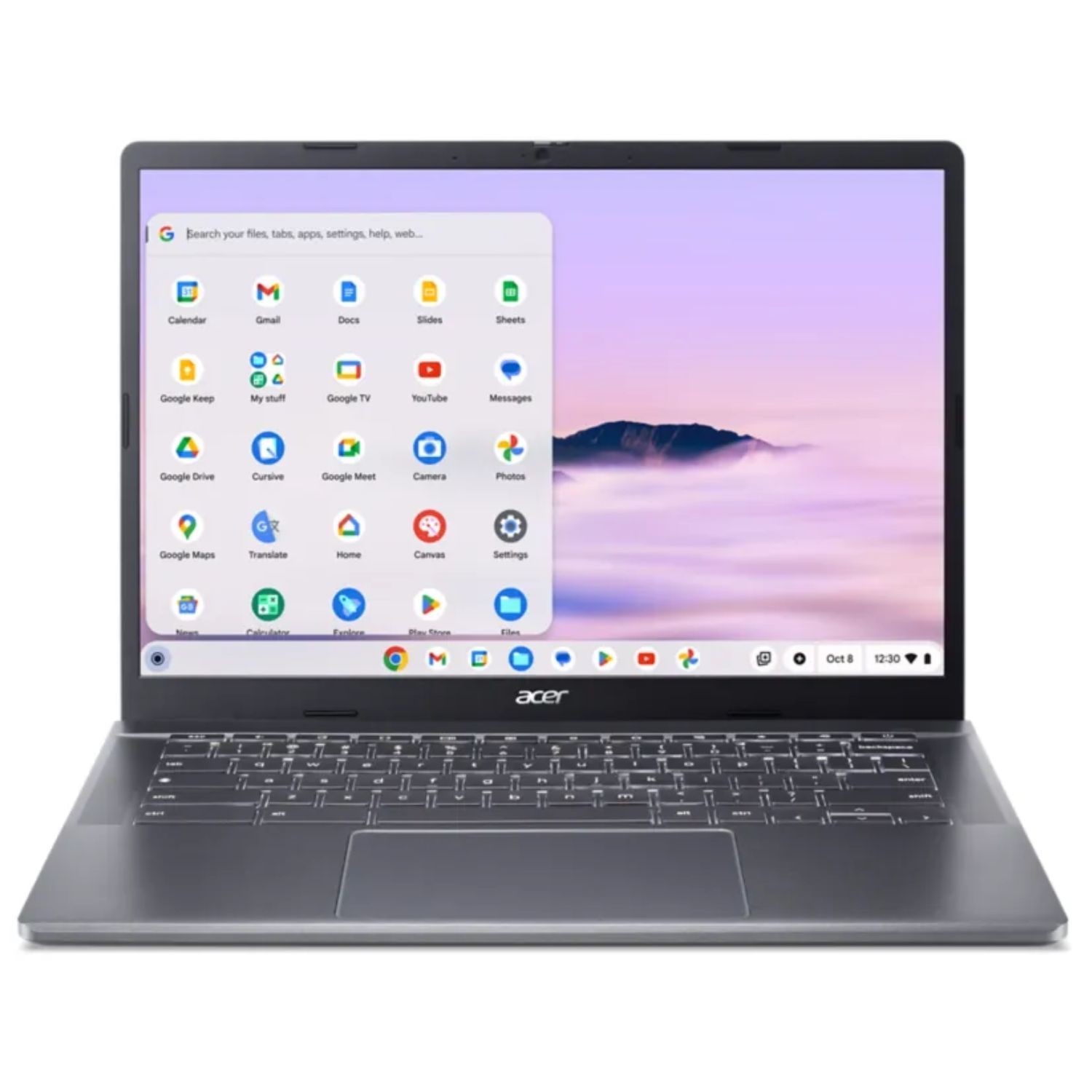 Acer 514 CB514-3H AMD Ryzen 5 7520C 8GB RAM 256GB SSD 14 Inch Chromebook Plus