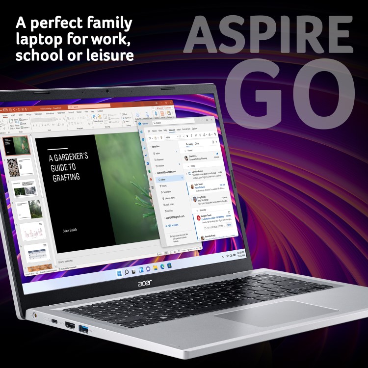 Acer Aspire Go 14 Intel Celeron 4GB RAM 128GB SSD 14 Inch Windows 11 Laptop