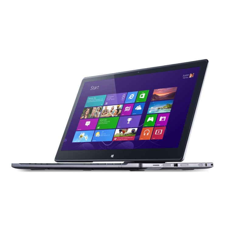 Acer Aspire R7-572 4th Gen Core i5-4200U 4GB 500GB Folding Screen Convertible Windows 8.1 TOuch Laptop