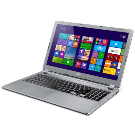 Refurbished Grade A1 Acer Aspire V5-573 4th Gen Core i7 4GB 1TB Windows 8.1 Laptop in Silver 