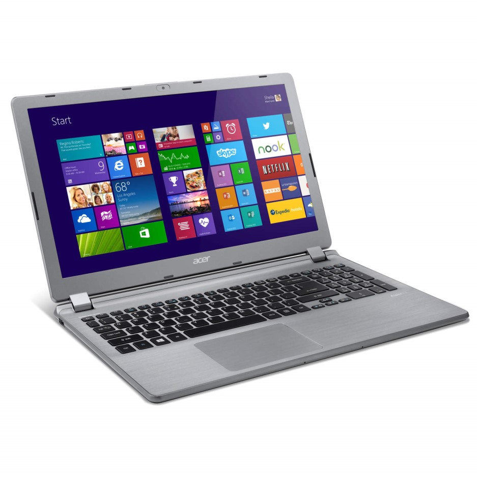 Acer Aspire V5573 4th Gen Core i7 4GB 1TB Windows 8.1 Laptop in Silver