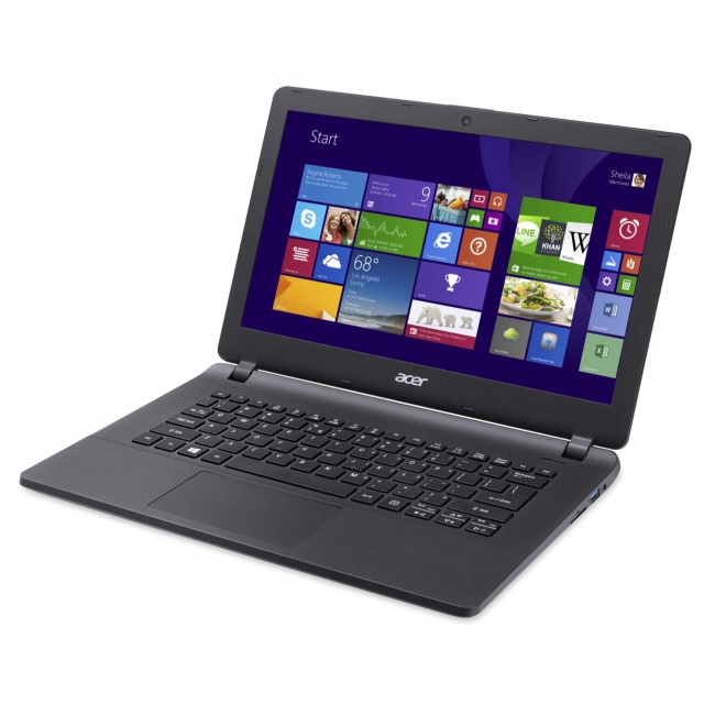 Acer Aspire E5-571 5th Gen Core i7-5500U 4GB 500GB DVDSM 15.6 inch Windows 8.1 Laptop in Black