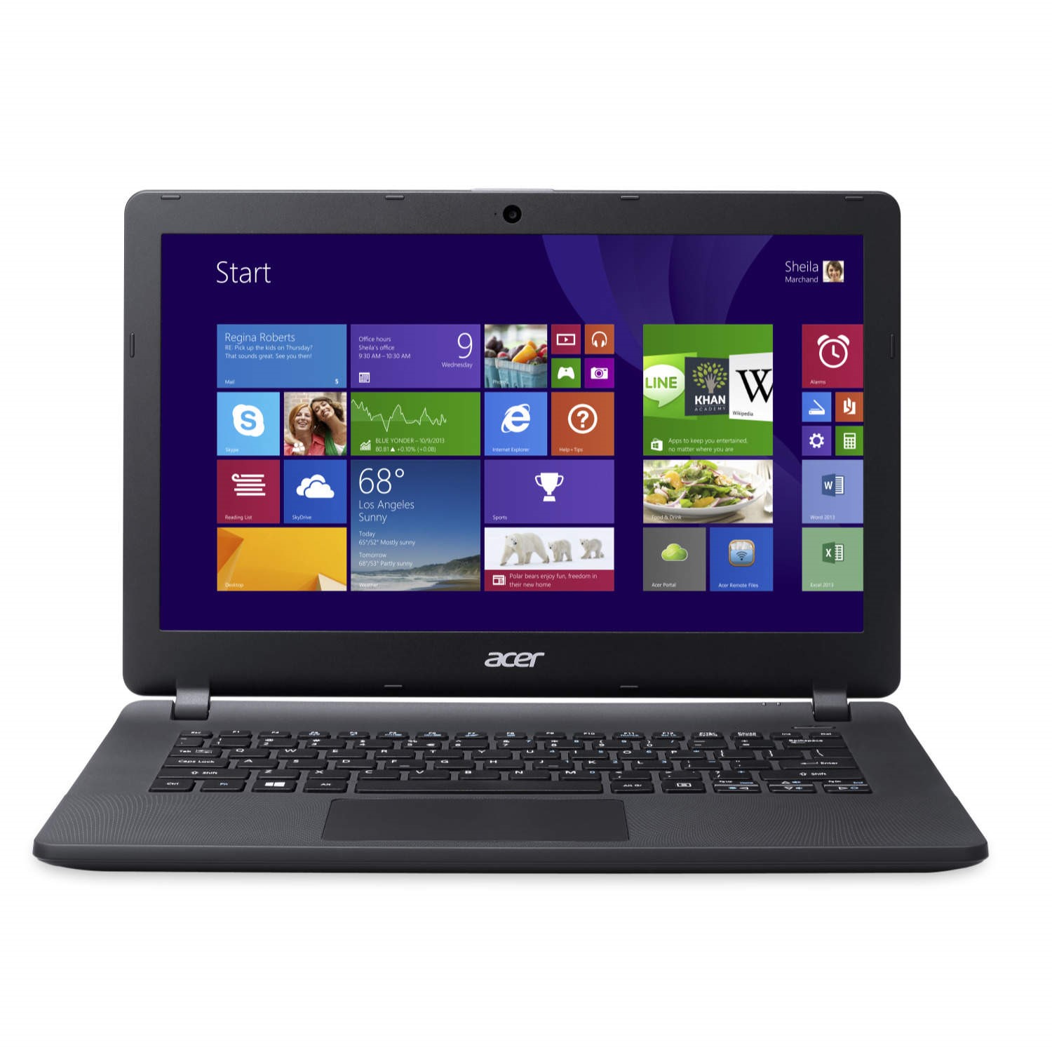 Acer Aspire E5-571 5th Gen Core i7-5500U 4GB 500GB DVDSM