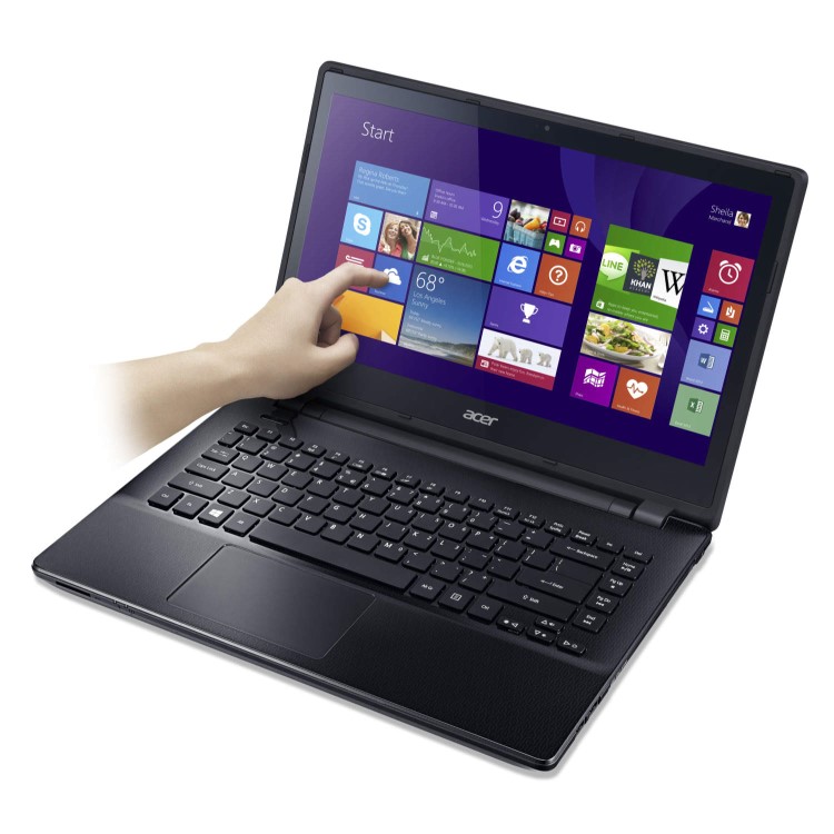 GRADE A1 - As new but box opened - Acer Aspire E5-471P Core i3 4GB 500GB 14 inch Touchscreen Windows 8.1 Laptop in Black 