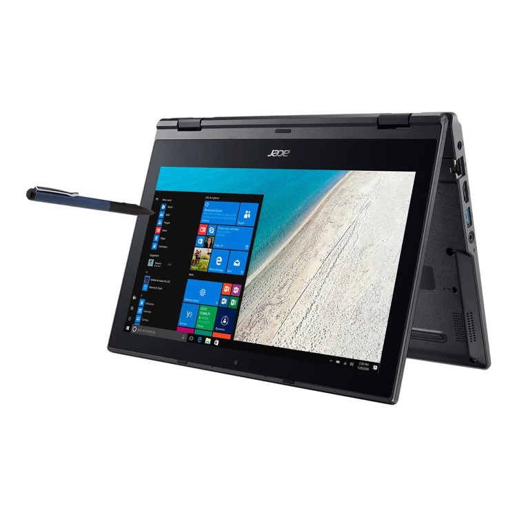 Acer TravelMate Spin B1 Intel Pentium N4200 4GB 64GB SSD 11.6 Inch Windows 10 Professional Convertible Touchscreen Laptop