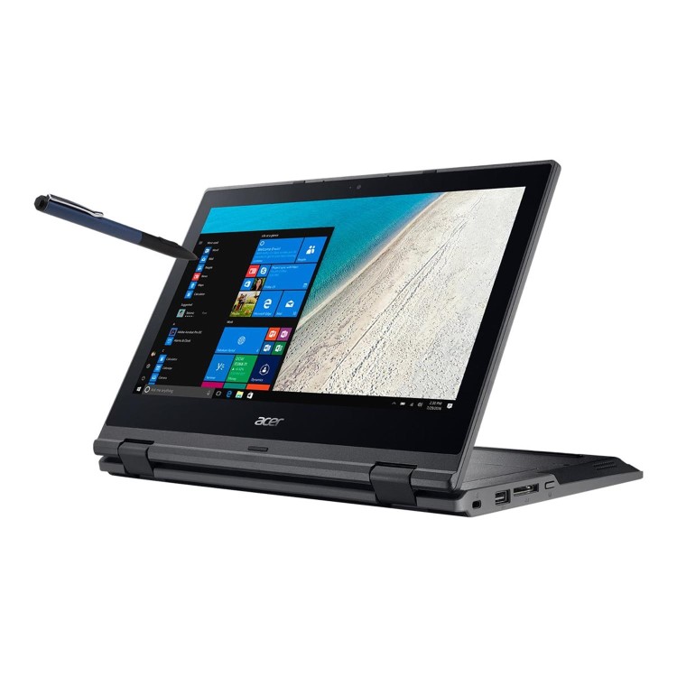 Acer TravelMate Spin B1 B118-G2-RN-P15N Intel Pentium N5000 4GB 64GB 11.6 Inch Windows 10 Pro Laptop