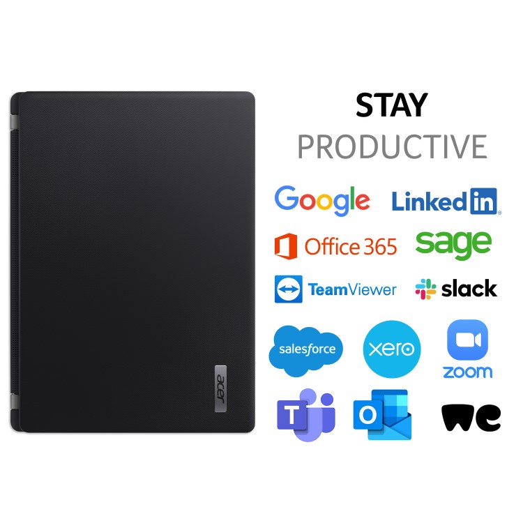ACER TravelMate P2 TMP214-53 Core i3-1115G4 8GB 128GB SSD 14 Inch Windows 10 Laptop