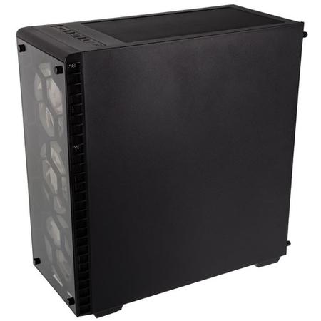 Kolink Observatory Mid Tower RGB Gaming Case - Black Tempered Glass
