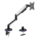 OEM-E-GAMINGSINGLE electriQ Gaming Single Monitor Arm with RGB Lighting