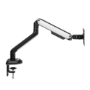 GRADE A1 - electriQ Gaming Single Monitor Arm with RGB Lighting