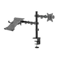 electriQ Monitor Arm with Laptop Tray electriQ Monitor Arm with Laptop Tray