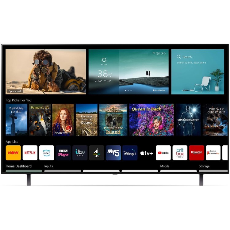 LG A1 48 Inch OLED 4K HDR 60Hz AI Processor Smart TV