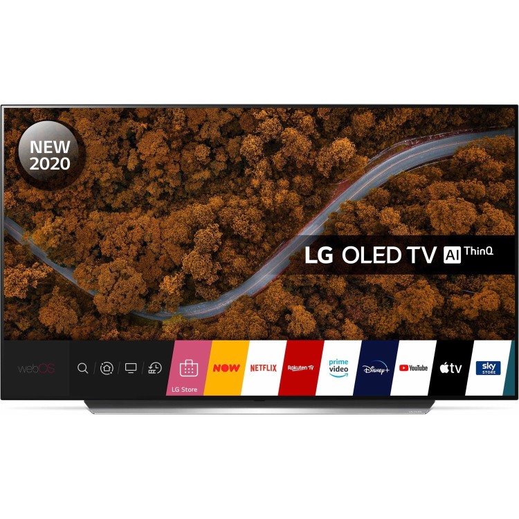 Refurbished LG 55" 4K Ultra HD with HDR OLED Freesat HD Smart TV