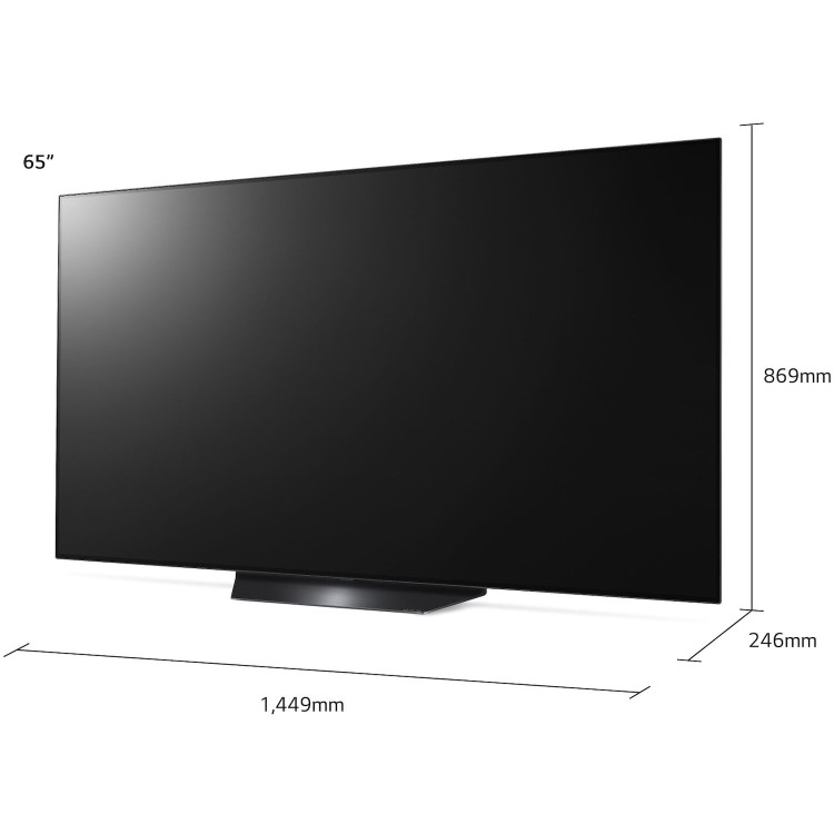 Open box Grade A1 - LG OLED65B9 65" 4K Ultra HD Smart HDR OLED TV with Dolby Vision and Dolby Atmos