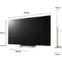 LG C2 65 Inch OLED 4K Ultra HD HDR Smart TV
