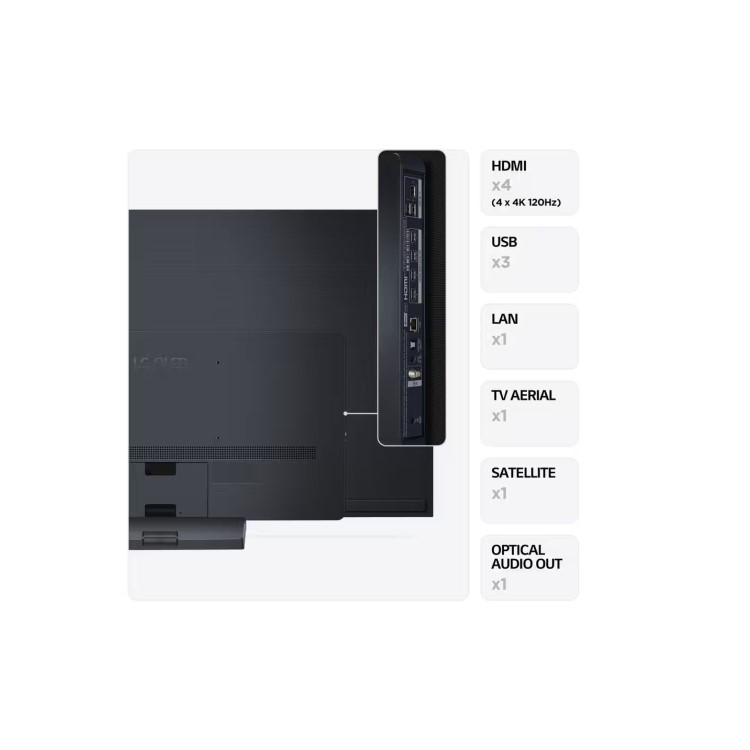 LG OLED evo C3 55" 4K Smart TV 
