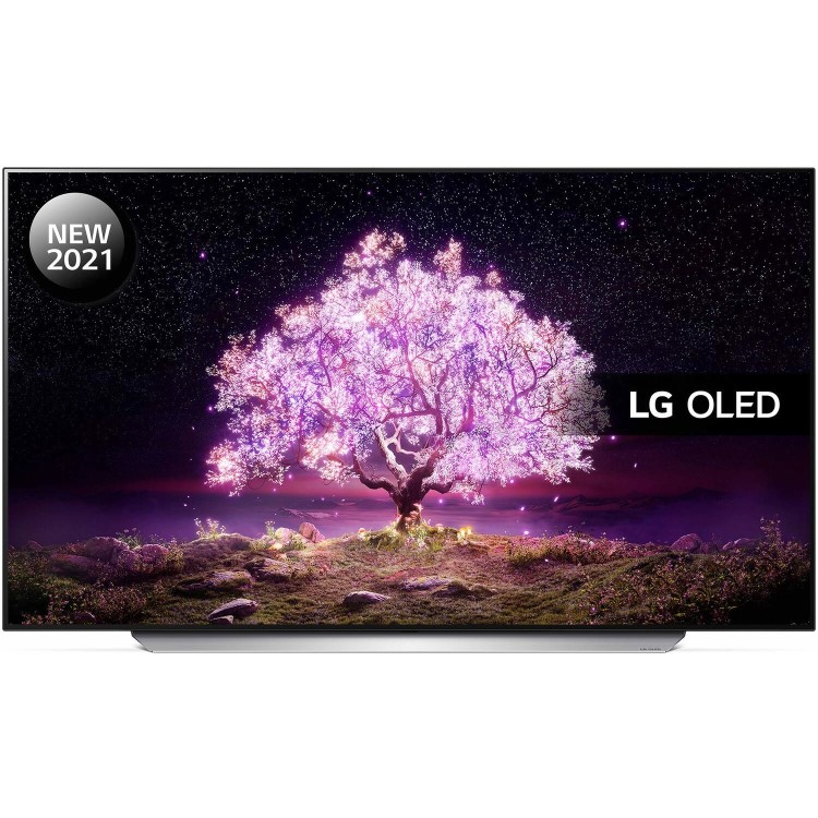 LG C1 77 Inch OLED 4K HDR 120Hz HDMI 2.1 Freeview Smart TV