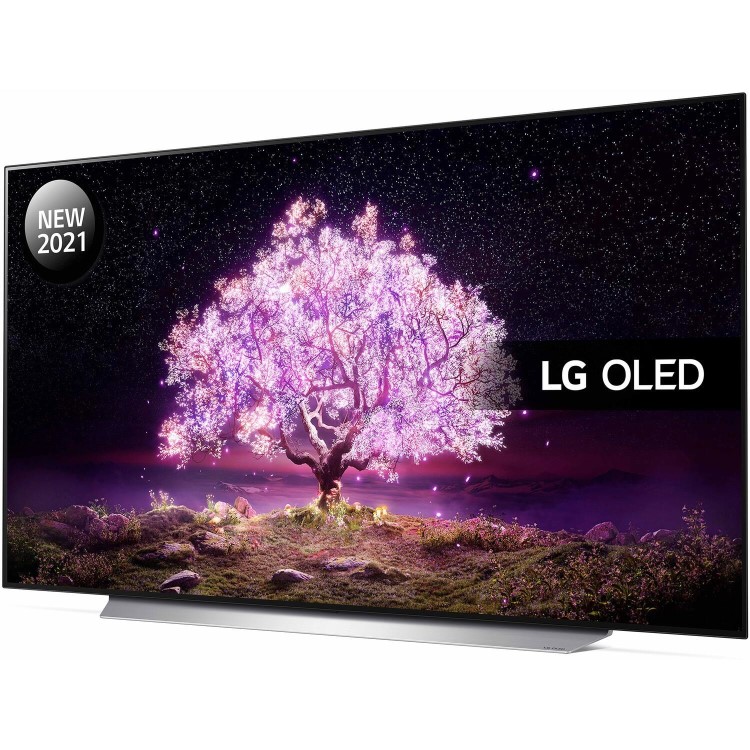 LG C1 77 Inch OLED 4K HDR 120Hz HDMI 2.1 Freeview Smart TV