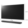 LG Signature OLED77W9 77&quot; 4K Ultra HD Smart HDR OLED TV with Wallpaper Design