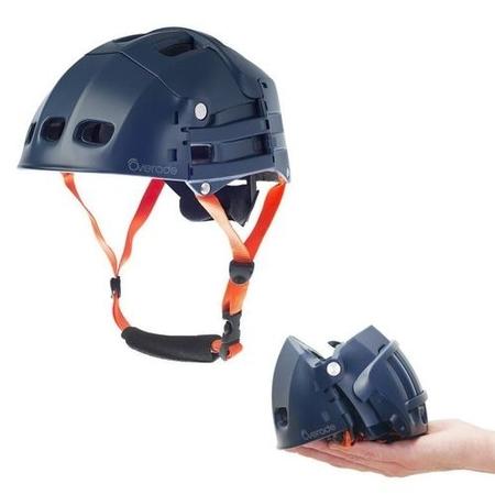Overade Plixi Fit Foldable Helmet in Blue - L/XL